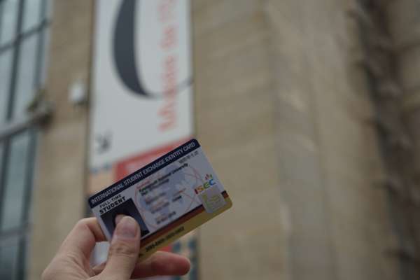 Musée de l'Orangerie with ISECard
