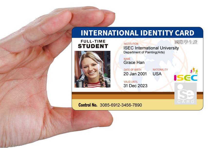 ise fulltime student id card cover