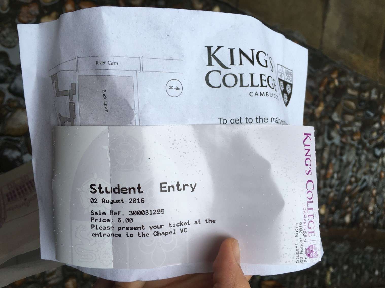 Kings College student discount